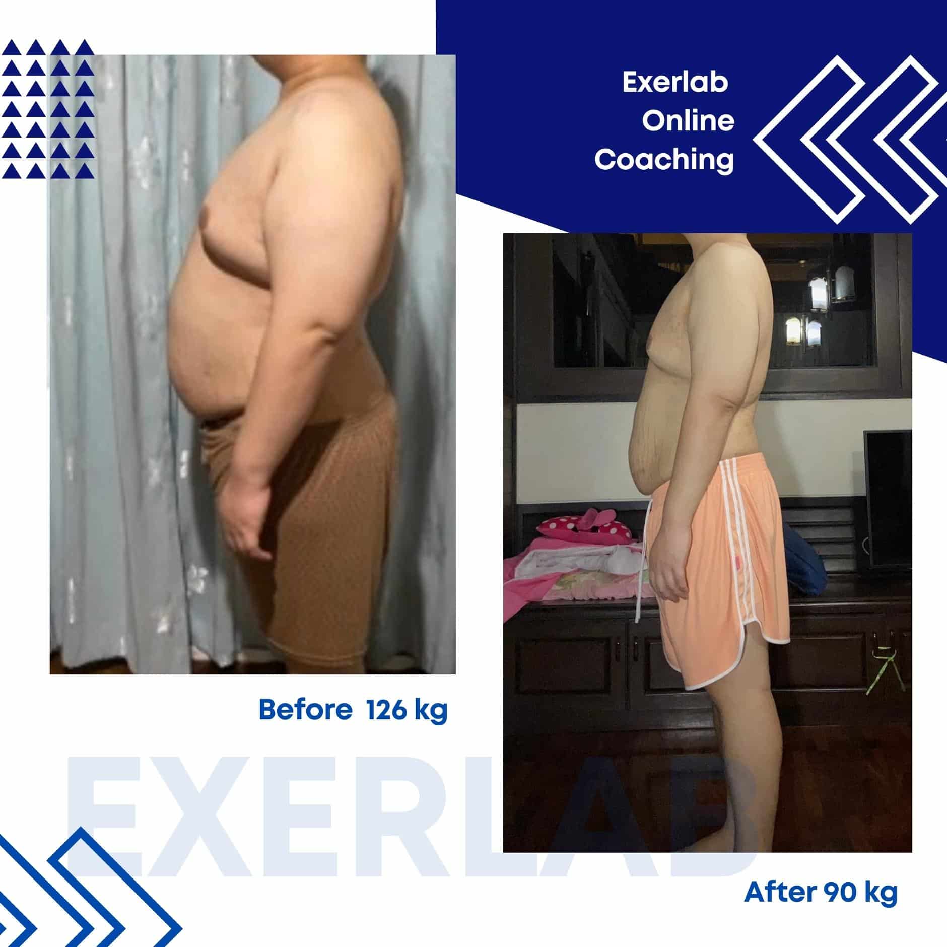 ลดน้ำหนัก เทรนออนไลน์ exerlab